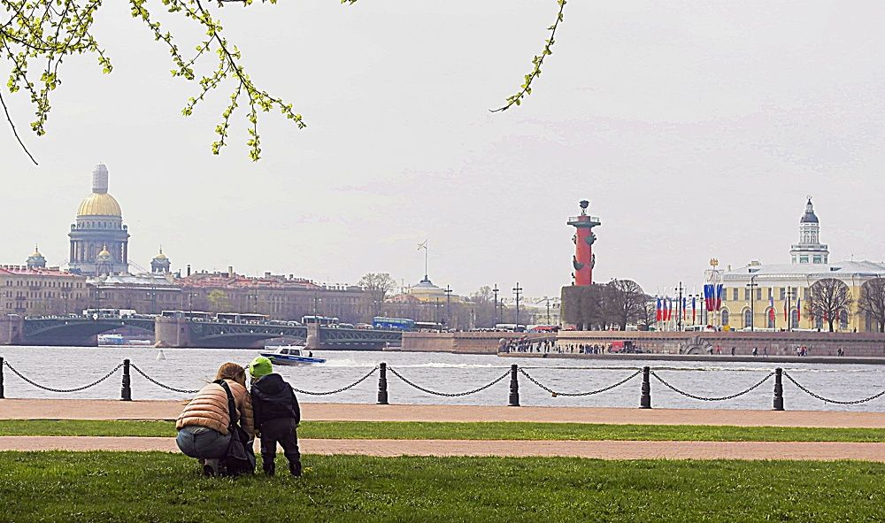 Прогулка по весеннему городу