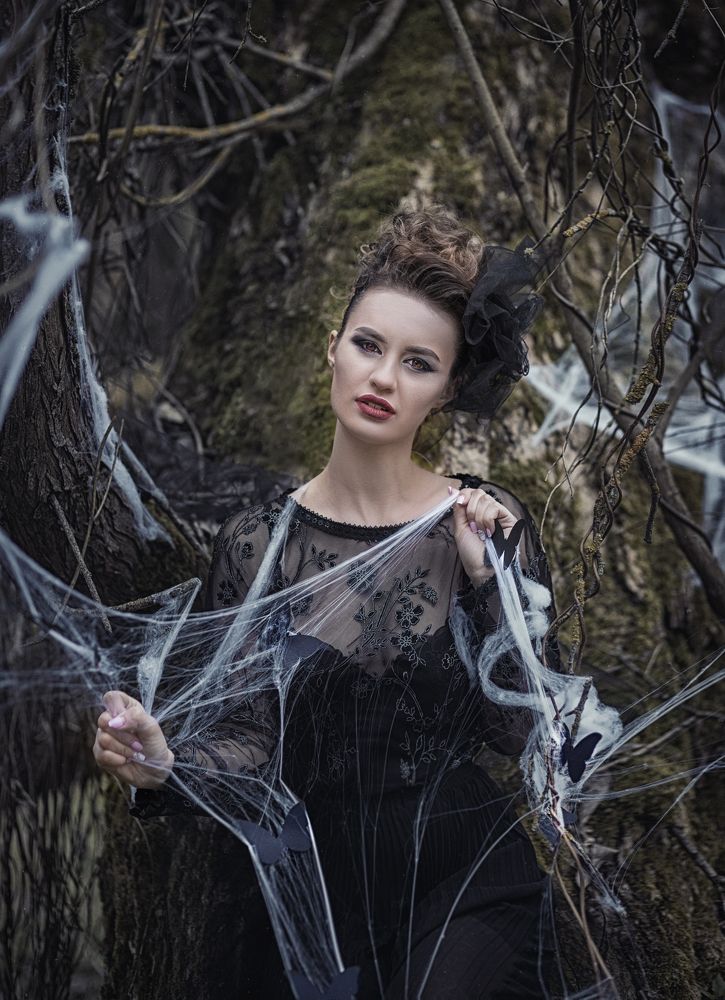 Черный мотылек