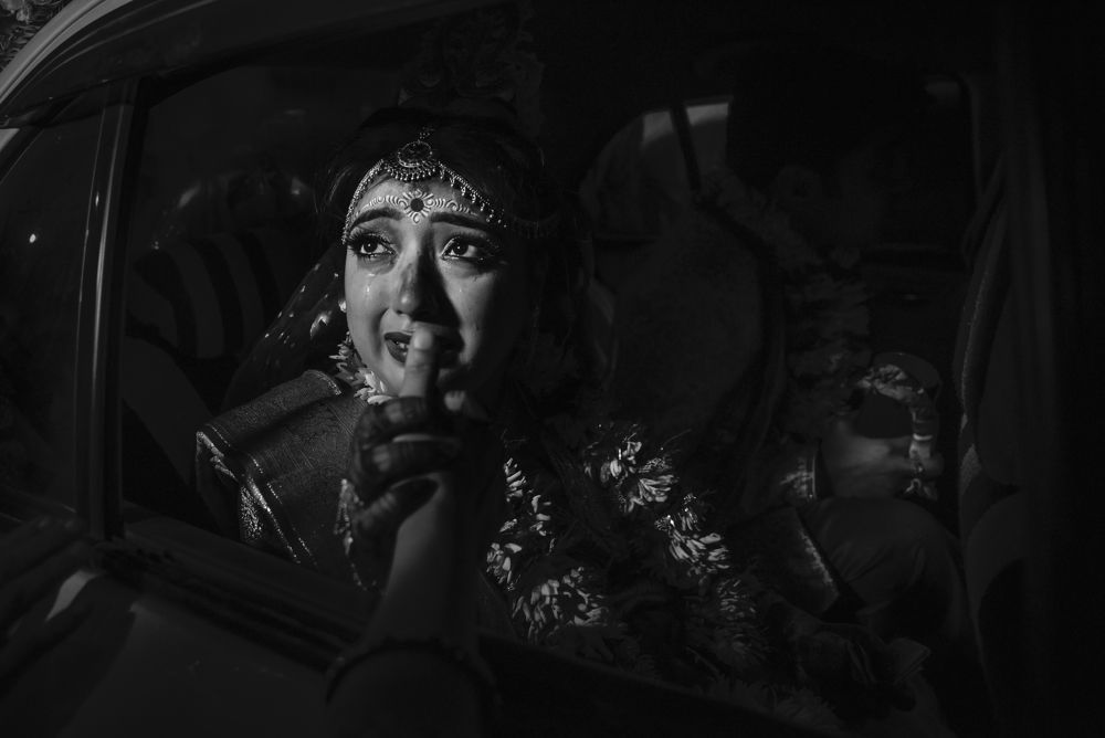 One more time she held my hand and cried