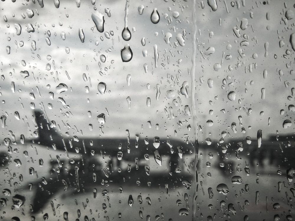 Raining plane