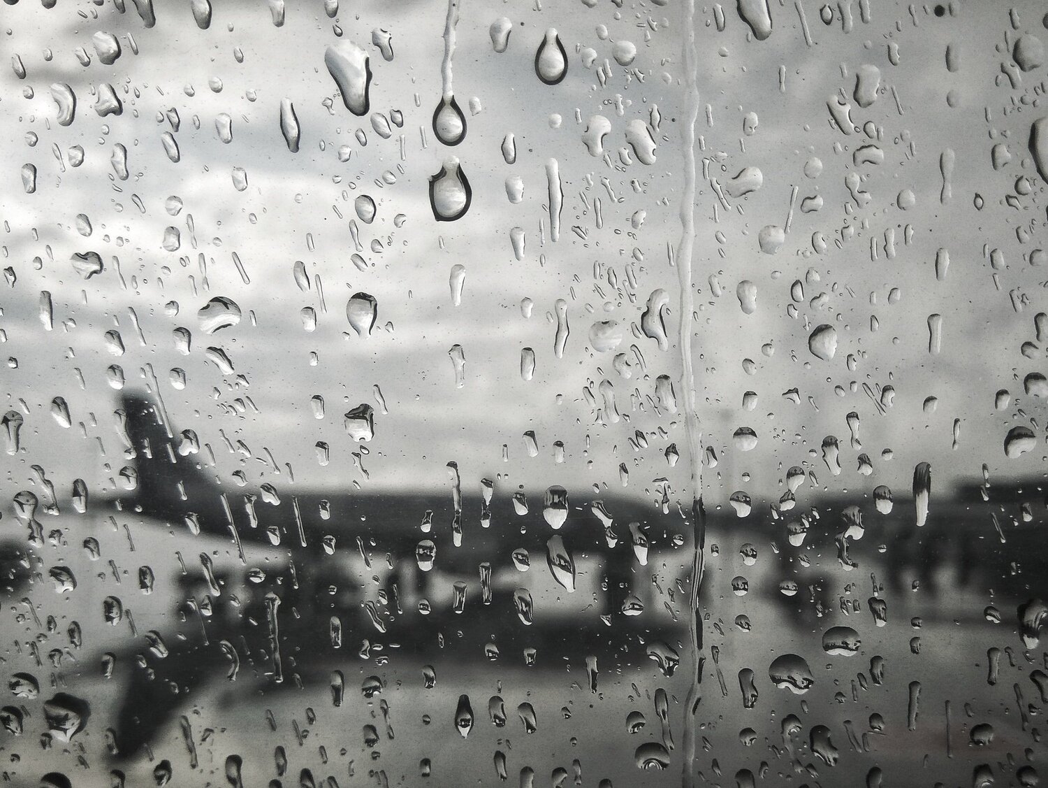 Raining plane
