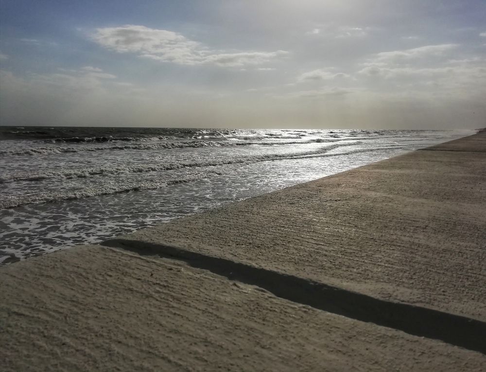 Sea met the Shore & the Sky