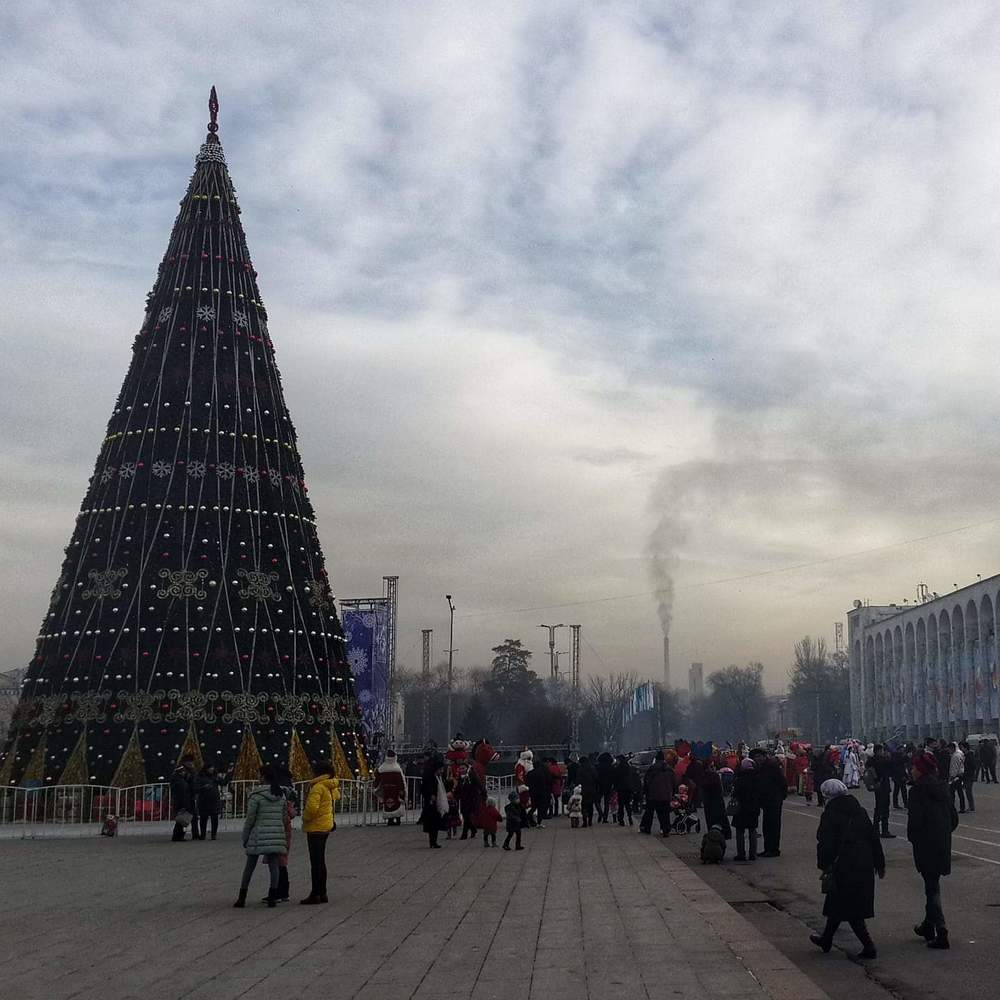 Air in Bishkek / Воздух Бишкека