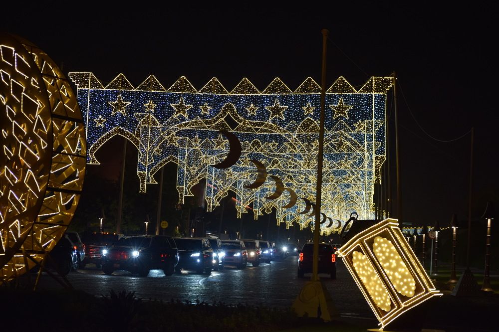 During Eid Celebration in Katara