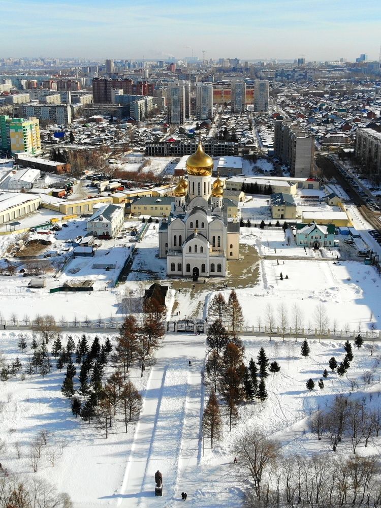 Троице-Владимирский собор в Новосибирске, Россия