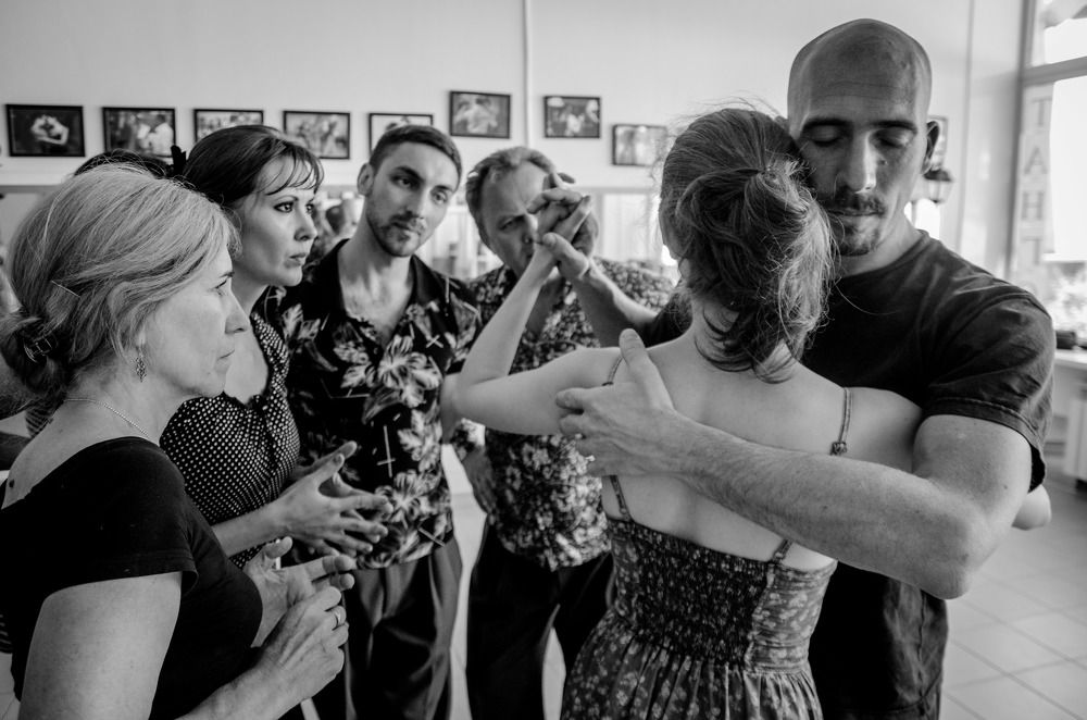 Урок танго.