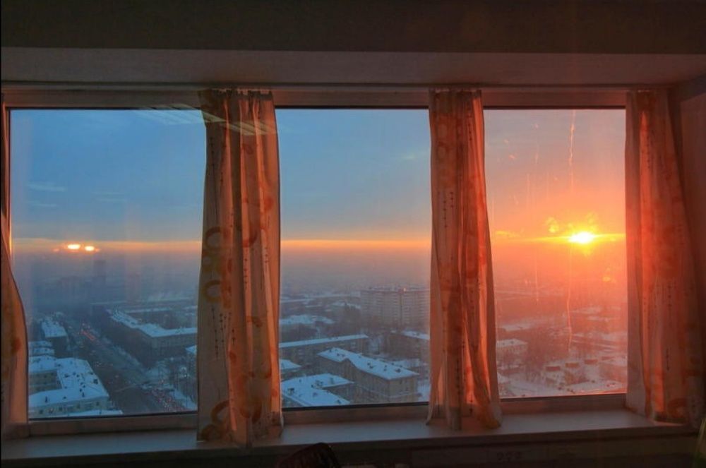 Солнце над городом