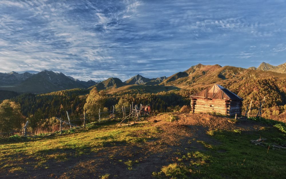 Утро на перевале Пхия...