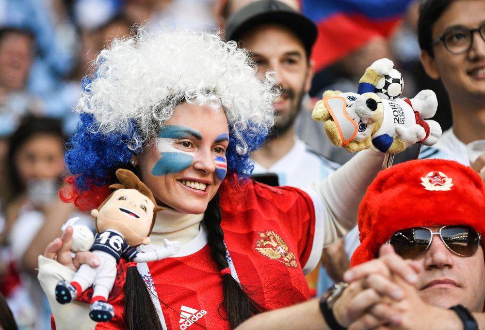 Яркие болельщики