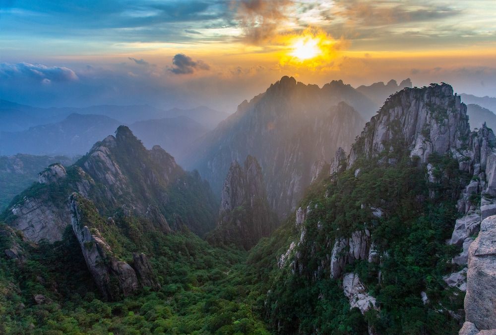 Горы Хуашань