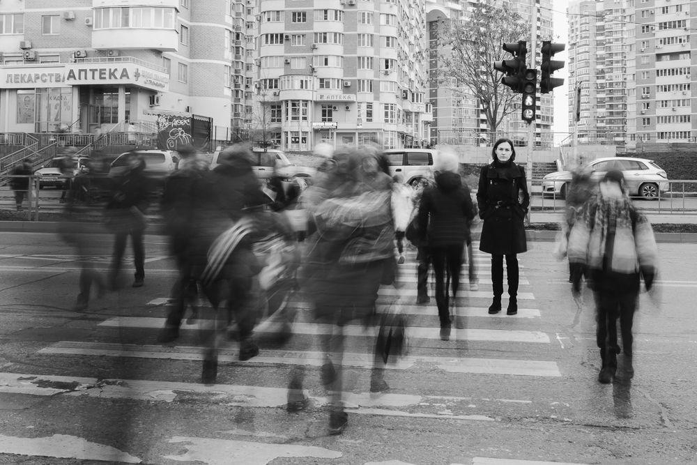 В городской суете