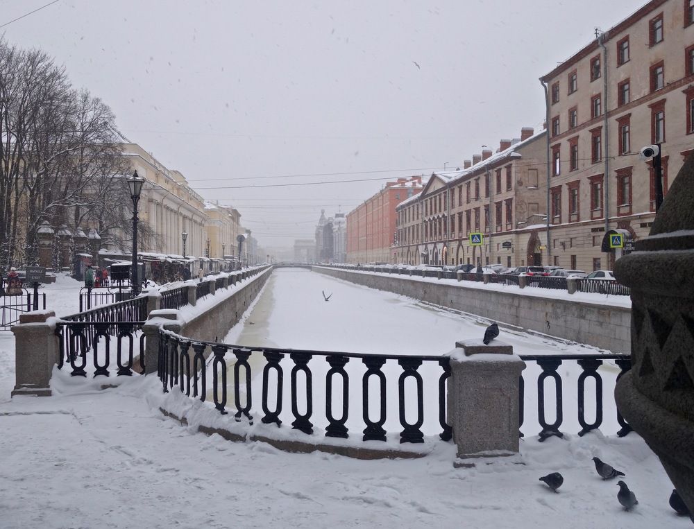 Зима в Петербурге