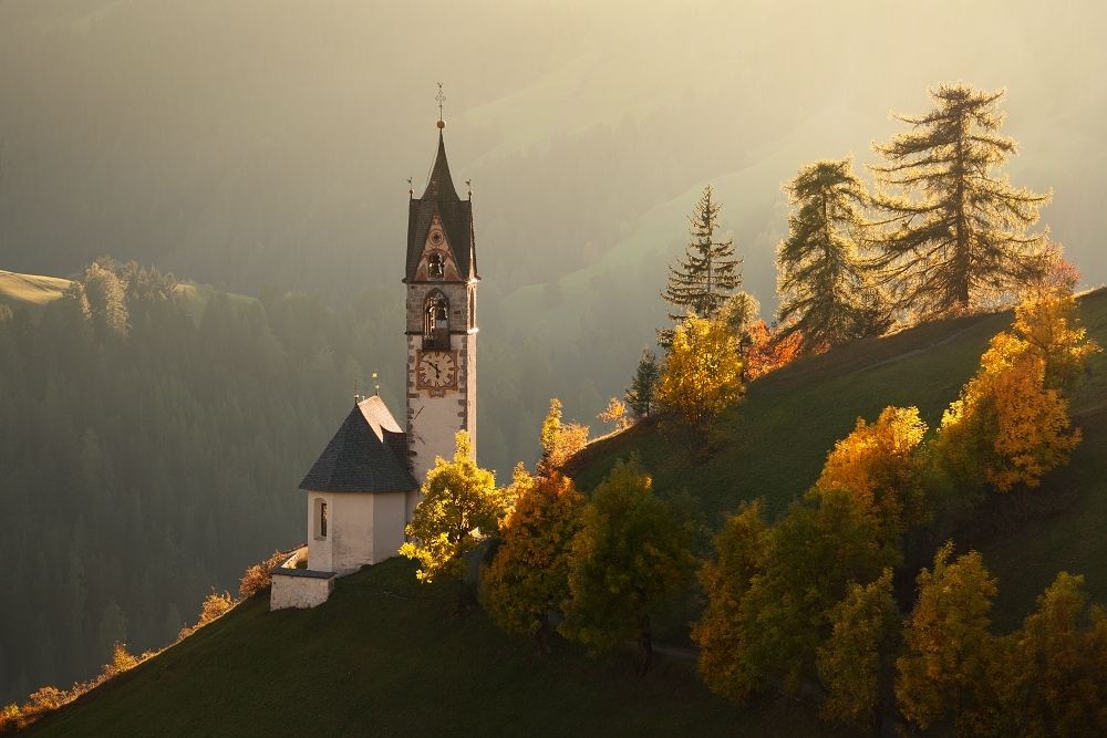 Church over the valley