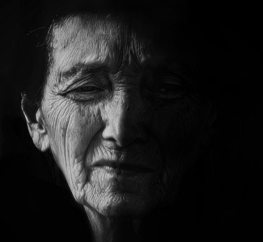 Grandmother portrait
