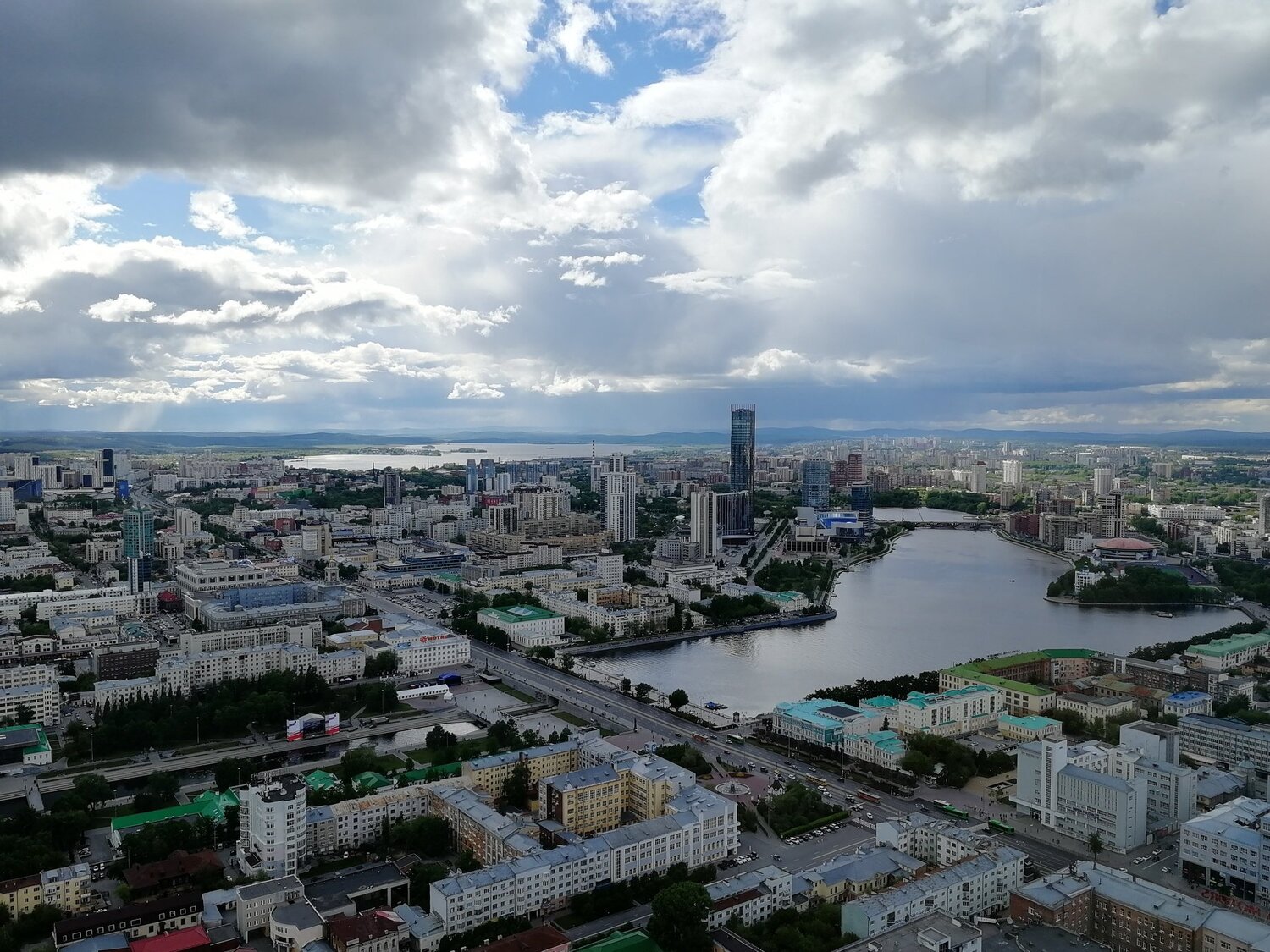 Екатеринбург с высоты