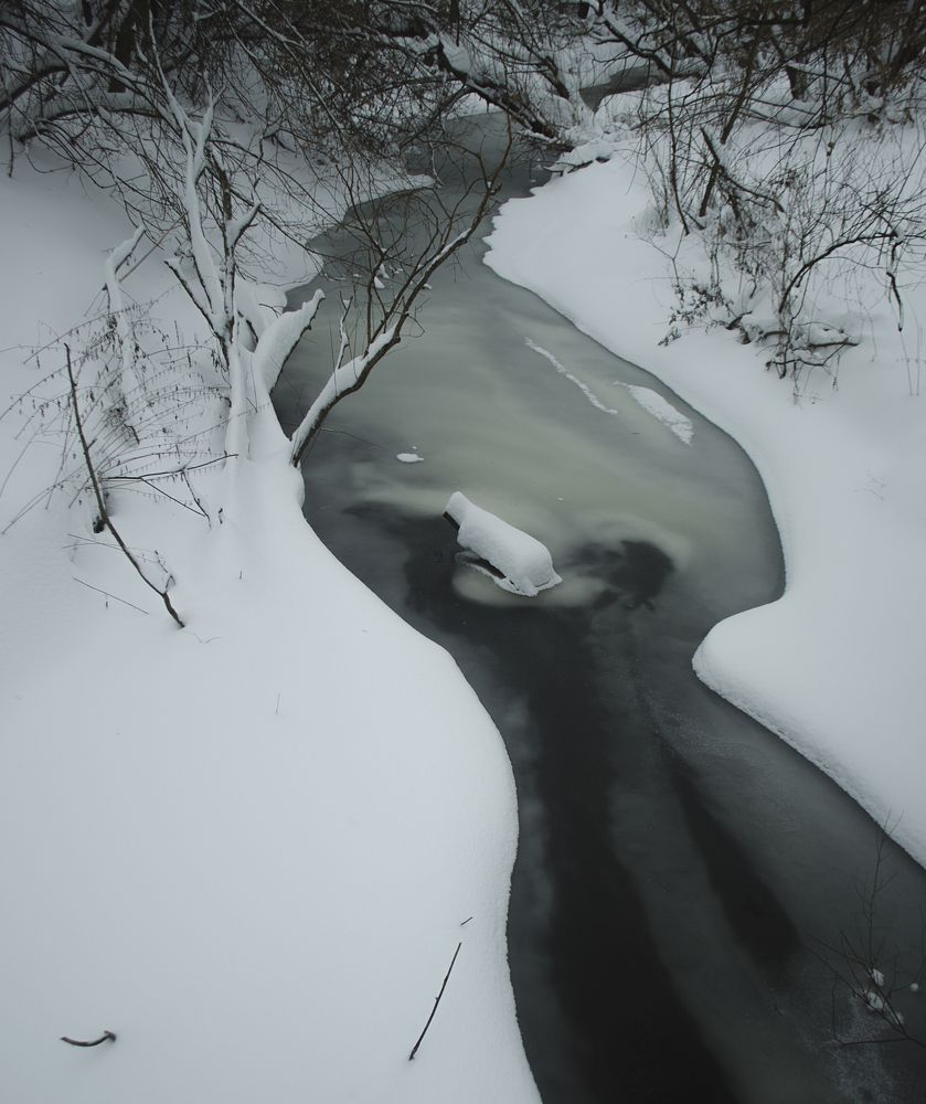 Приток реки Упа