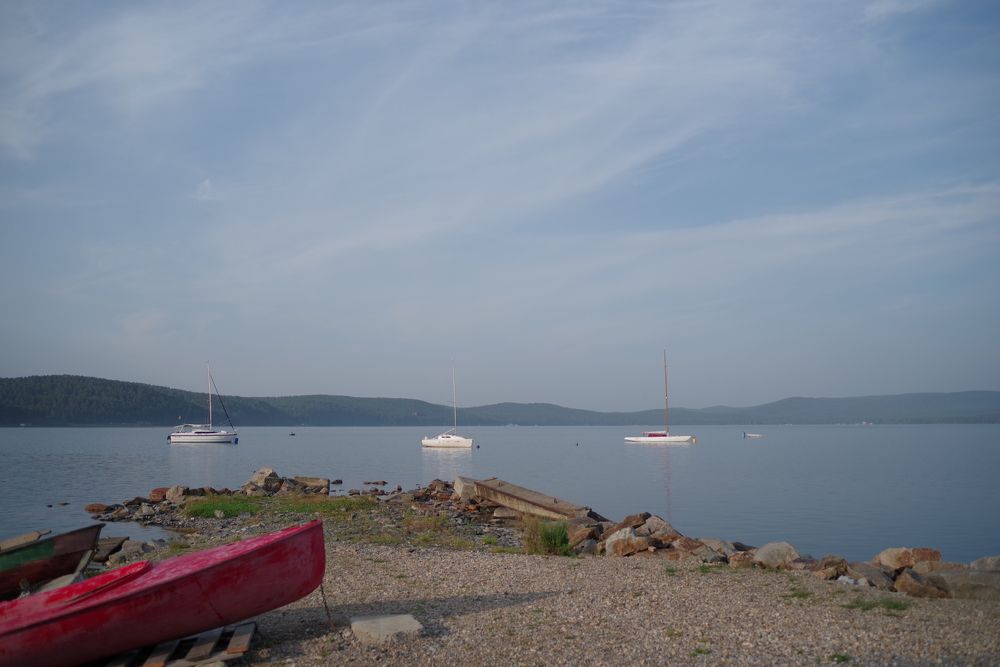 Тургояк. Яхт-клуб