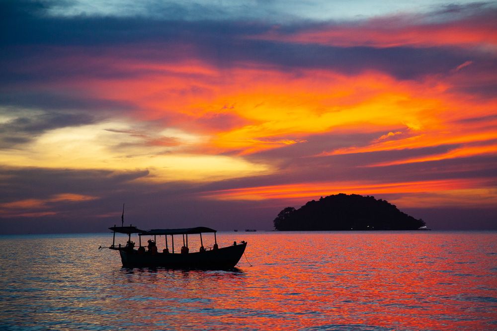 Закаты Камбоджи