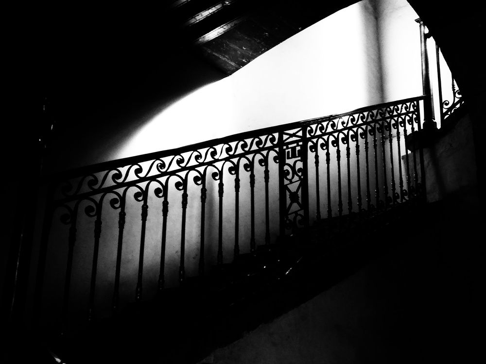 The staircase's shadow