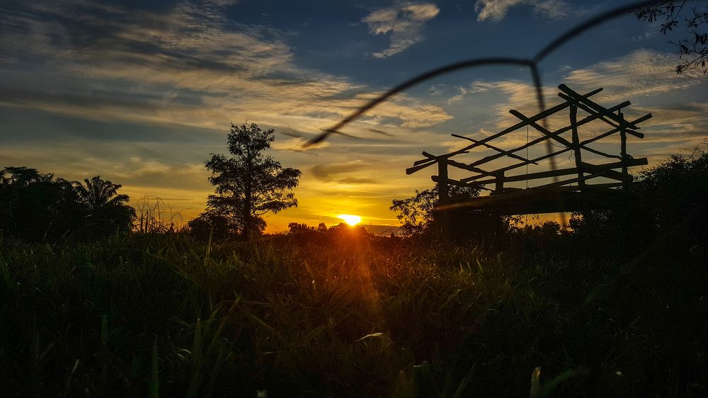 Sunset Maghrib's Time