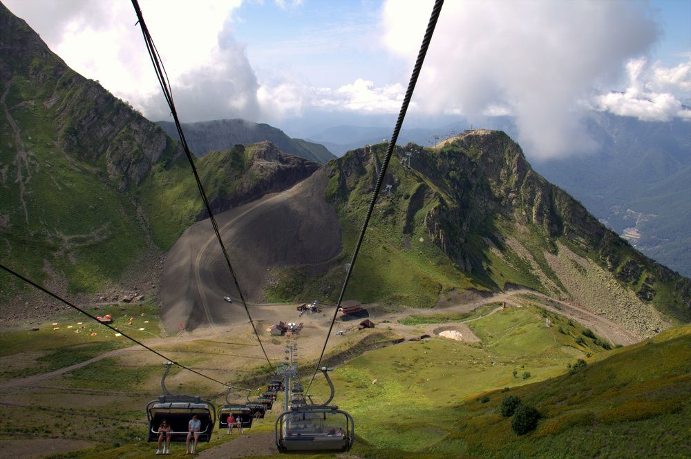 Парящие в горах