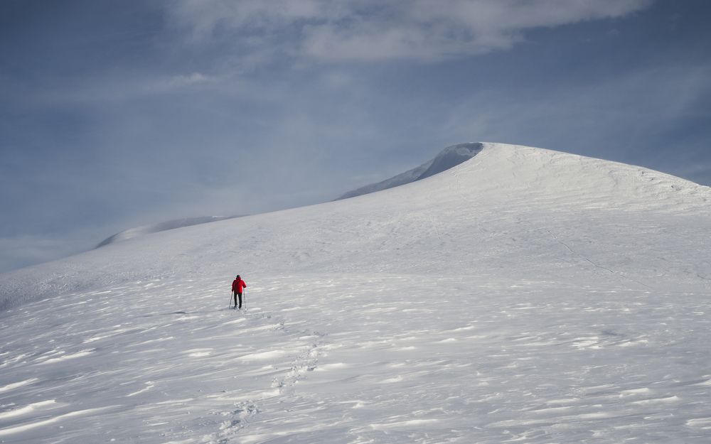 Снегоступинг на гору Табунная