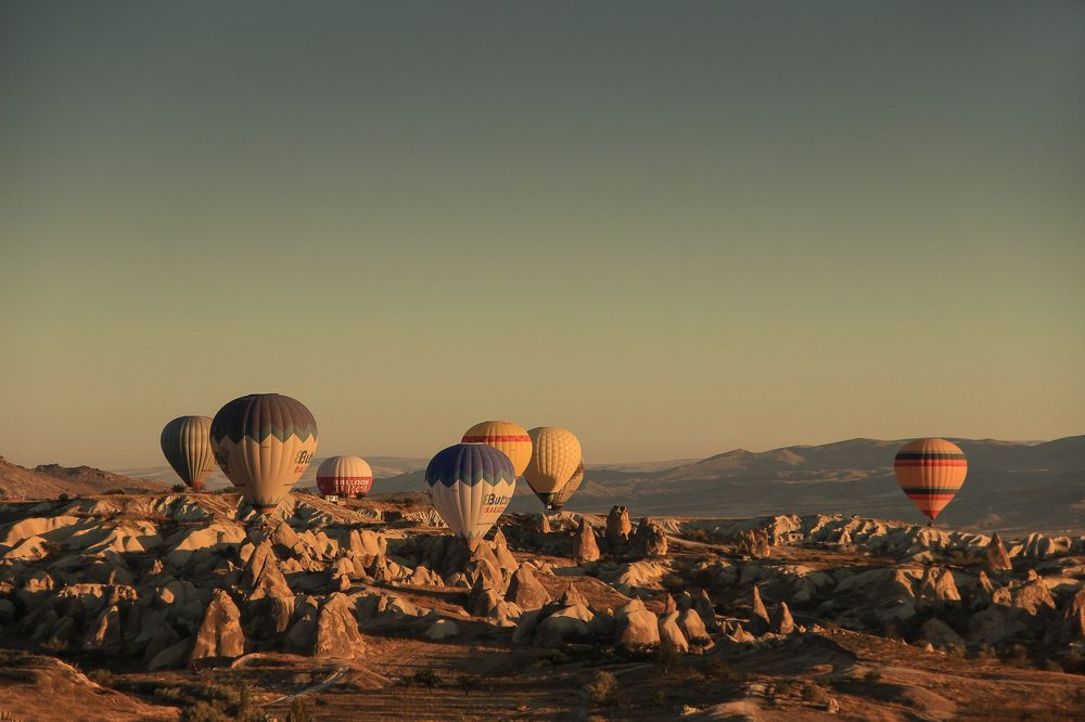 Рассвет в Каппадокии