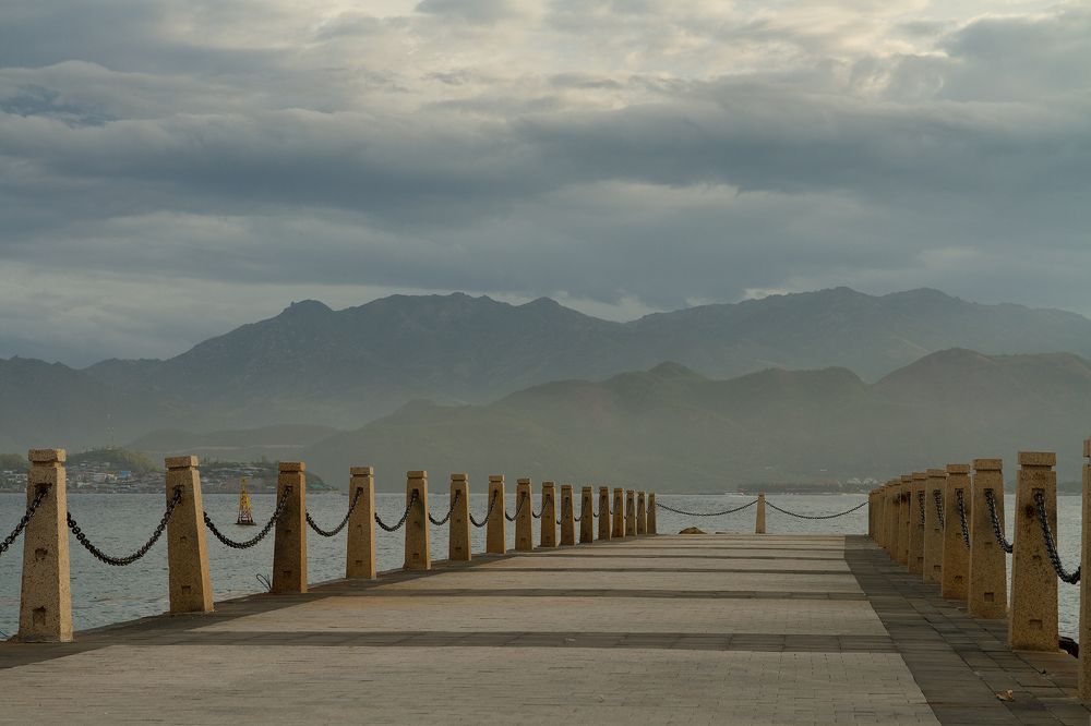 Вечер на пристани