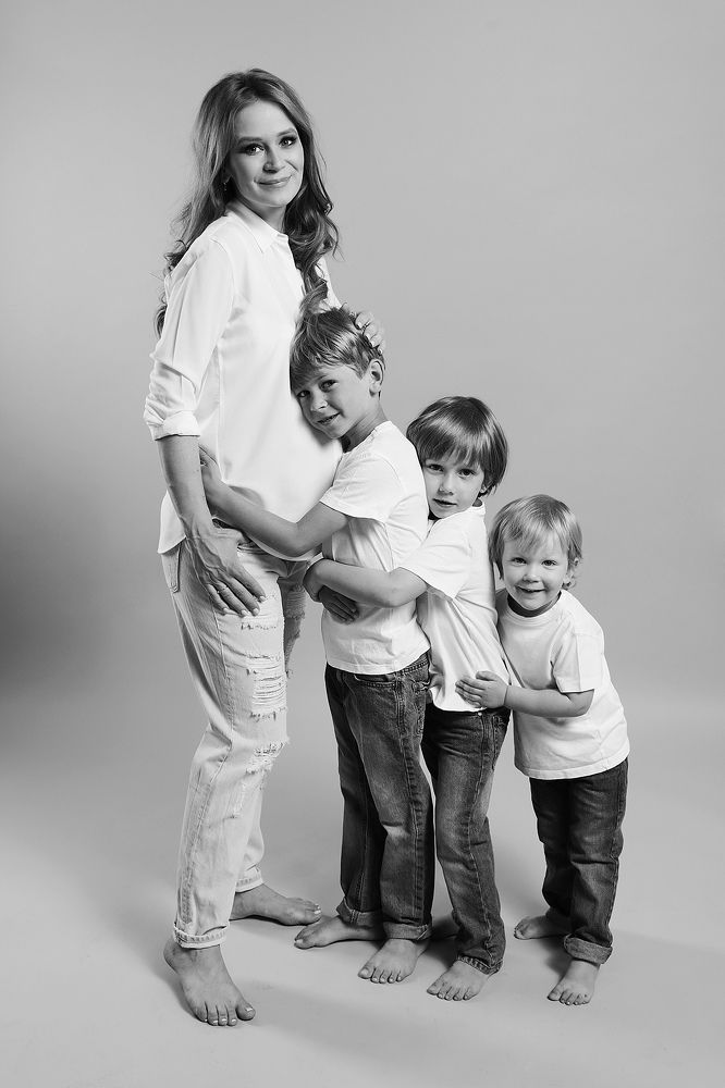 Катя и сыновья