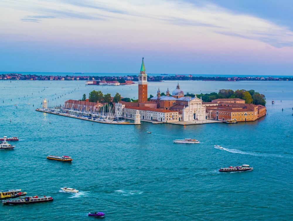 Venice from the bell tower