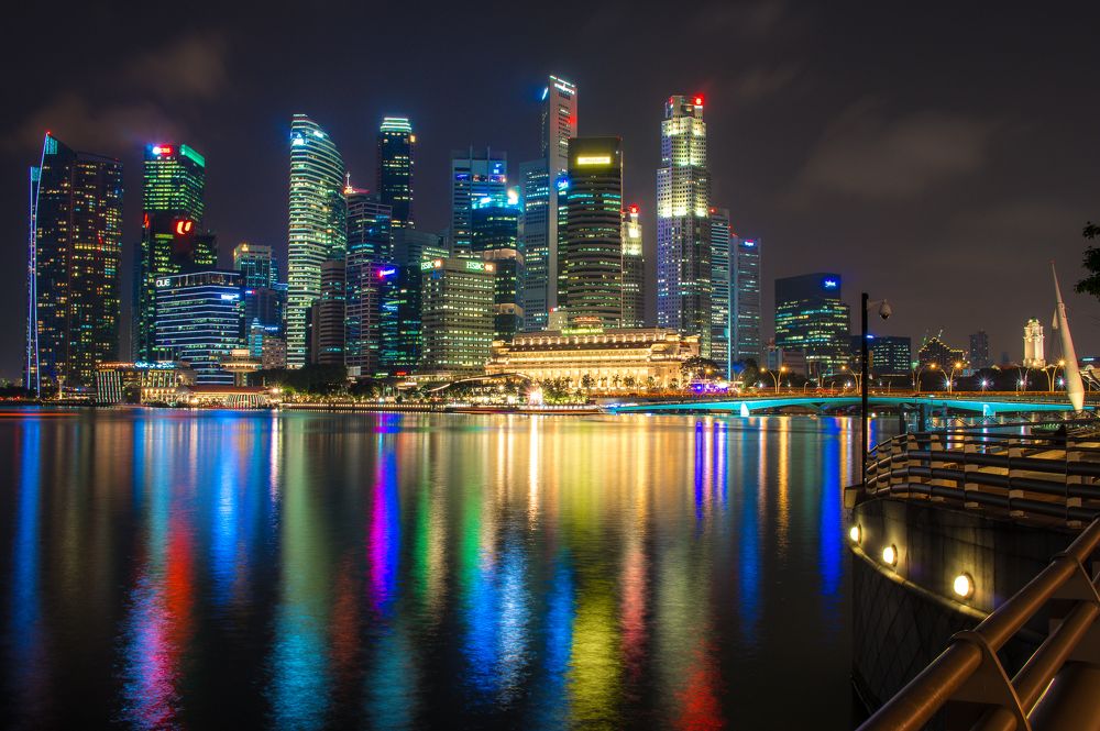 Разноцветная ночь