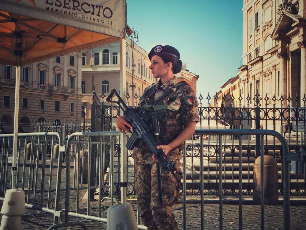 На охране порядка