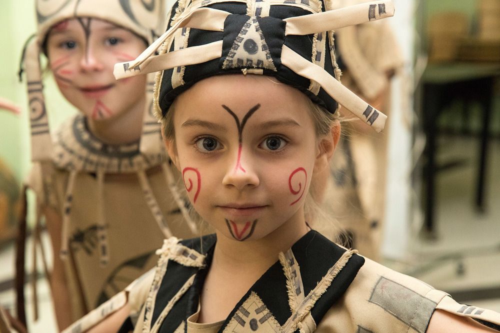 "Сорванцы" перед спектаклем