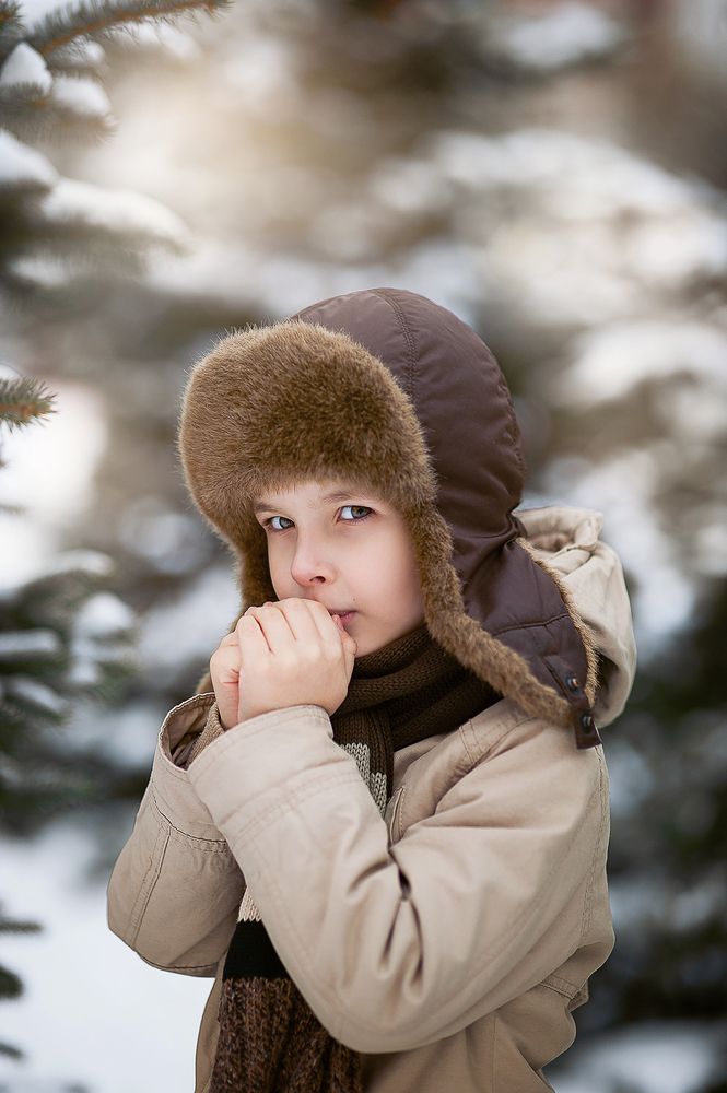 Морозный день