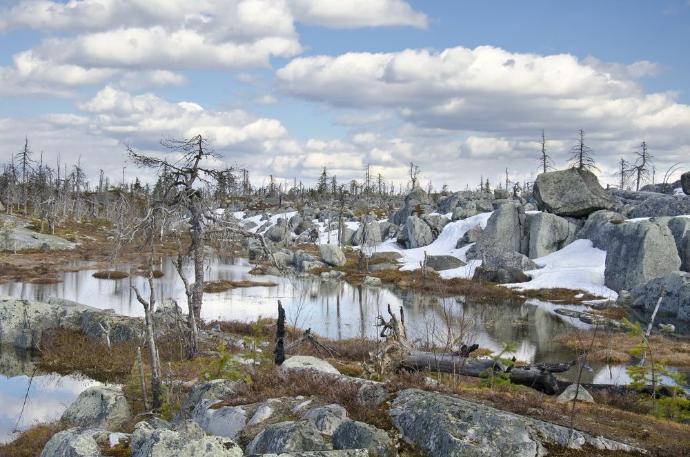Воттоваара, каменный пейзаж