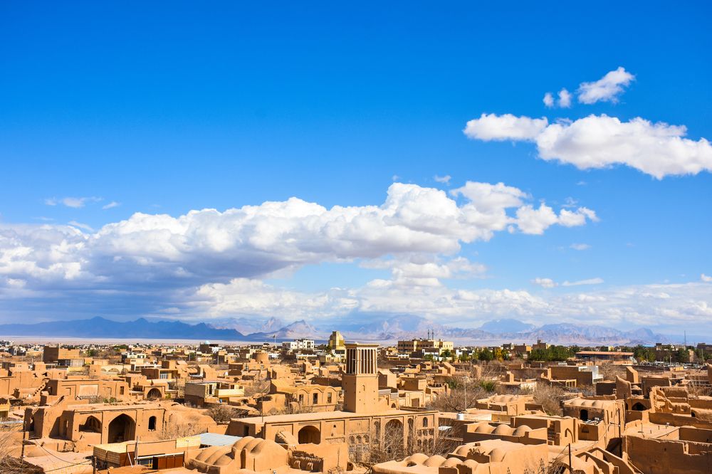 An Ancient City Built from Clay in the Desert