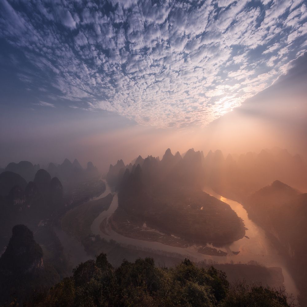 Рассвет в Гуйлине