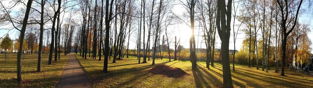 Полосы света.