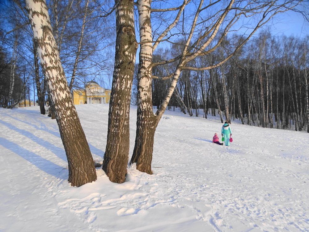Русская зима в Усадьбе Строгановых