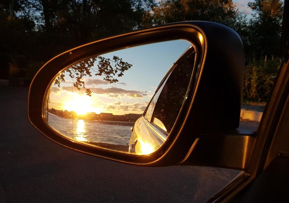 Отражение заката