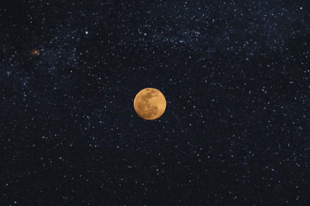 Moon & the Sky