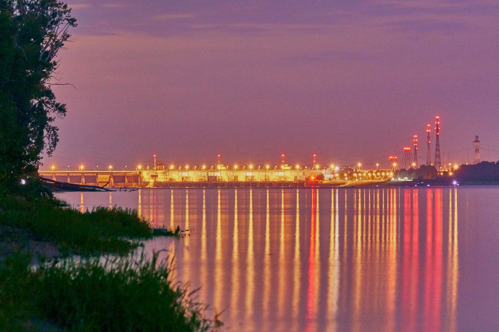 Воткинская ГЭС.