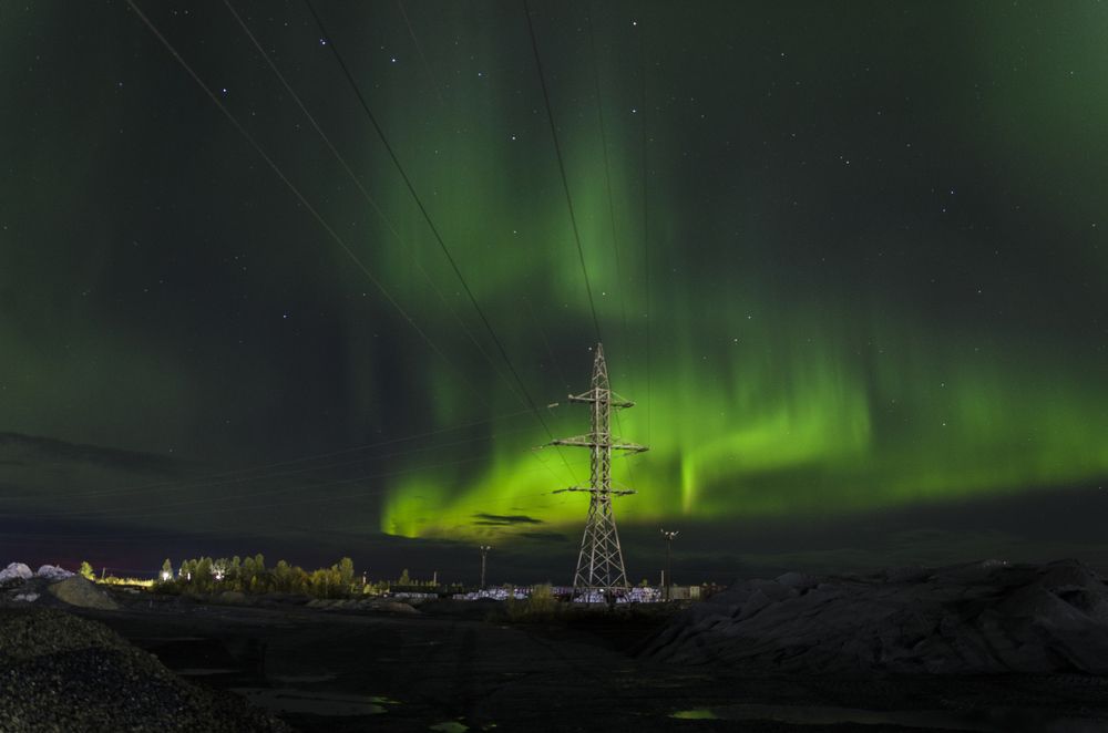 северное сияние