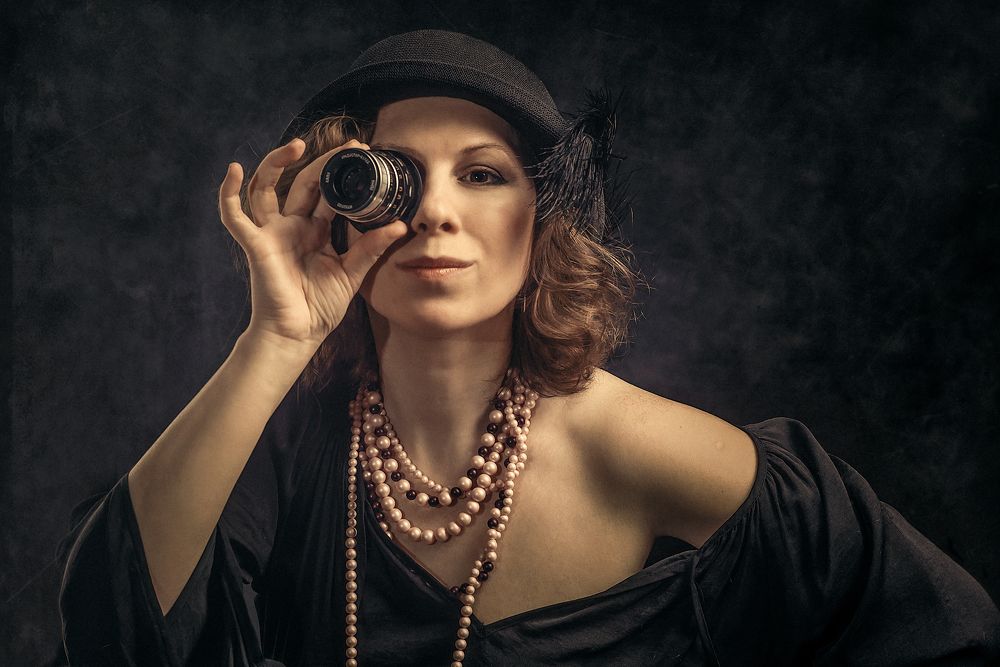 Воин света. Автопрортрет.