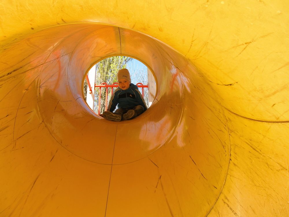 На любимой горке