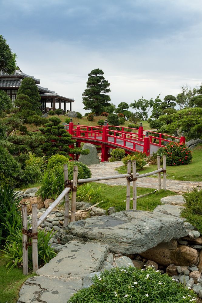 В японском саду