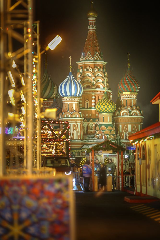 Новогодняя Красная площадь