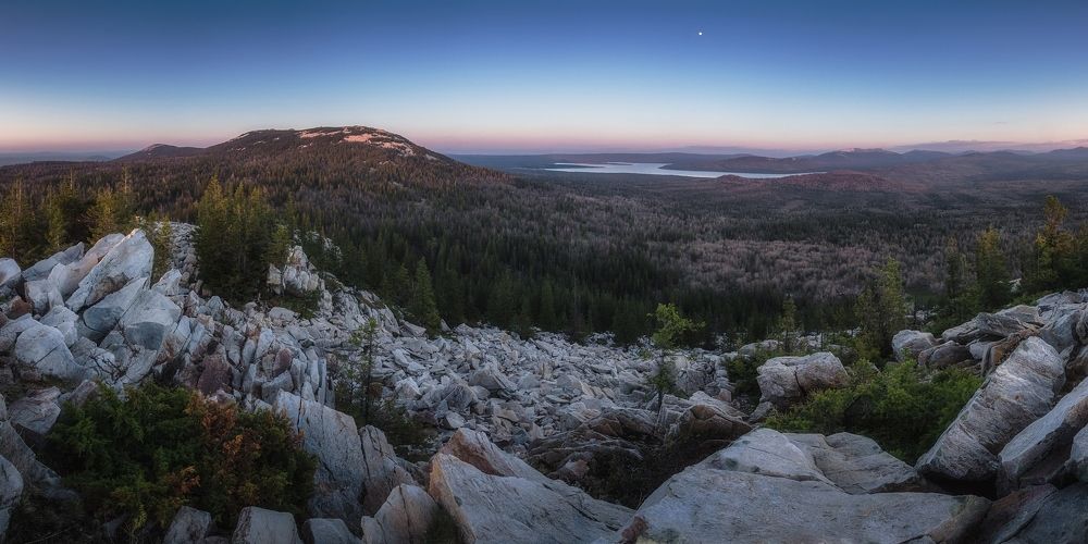 На вершине Голой сопки