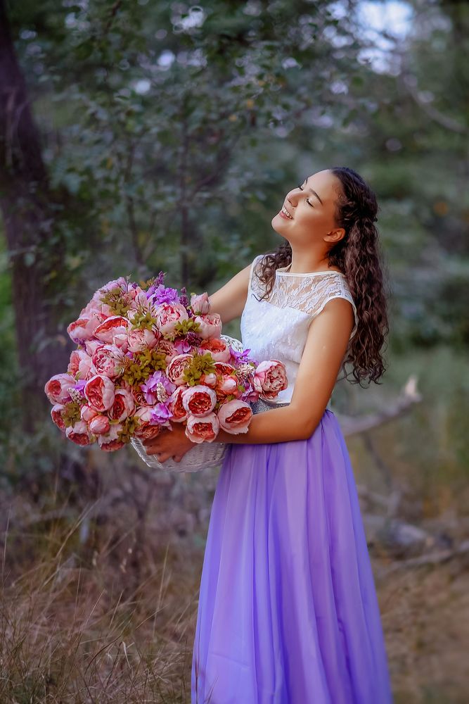 Цветочная фея дарит радость