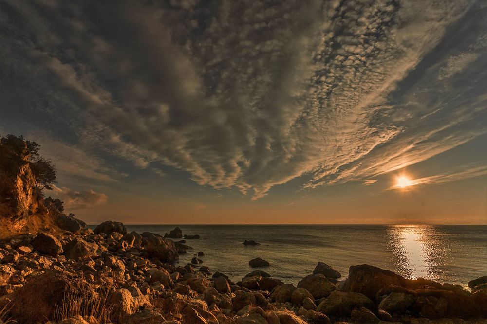 Закат в Ласпи